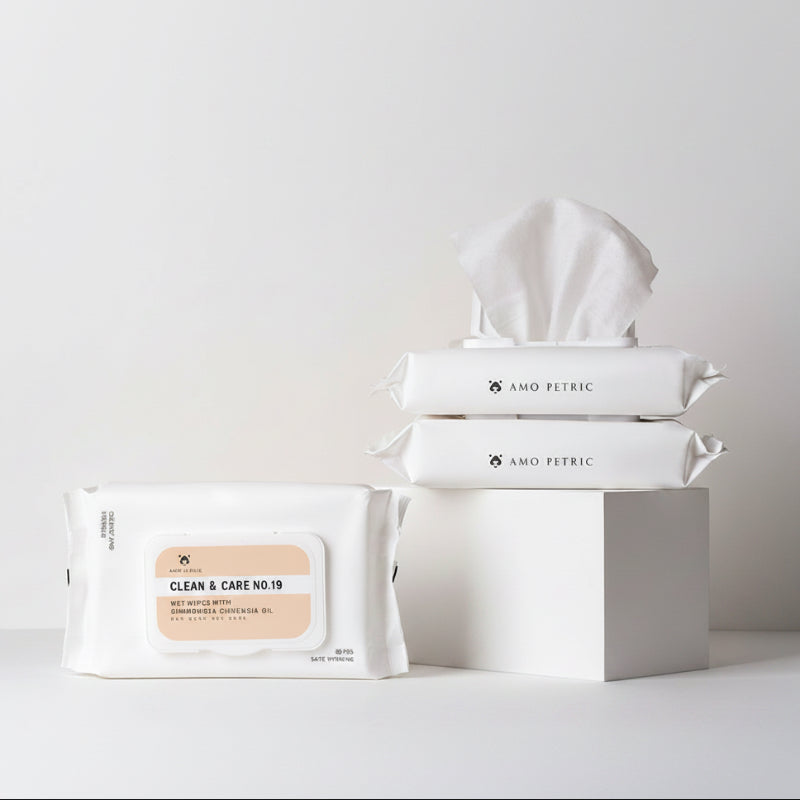 Amo Petric Wet Wipes with Simmondsia Chinensis Oil