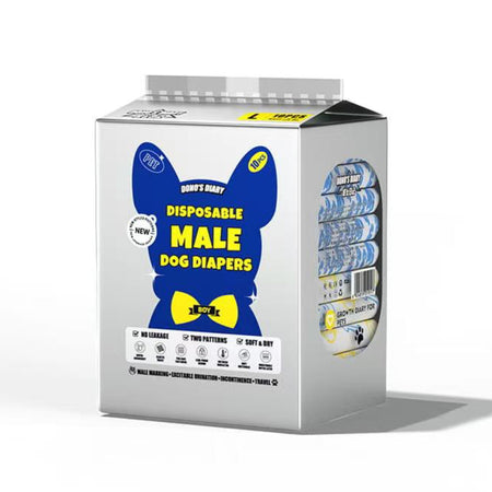 Dono's Diary Disposable Dog Diapers (Male)