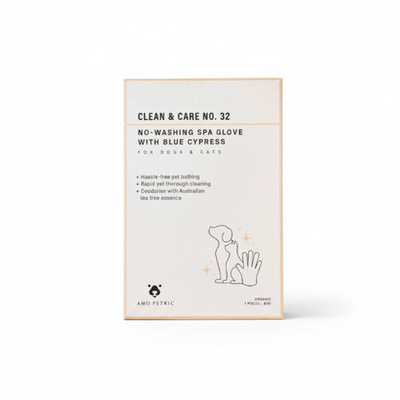 Amo Petric Spa Glove with Blue Cypress