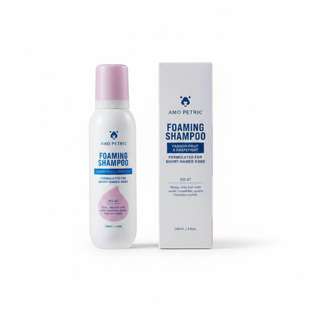 Amo Petric Dog Foaming Shampoo - Coloured Coat (Passionfruit & Grapefruit)