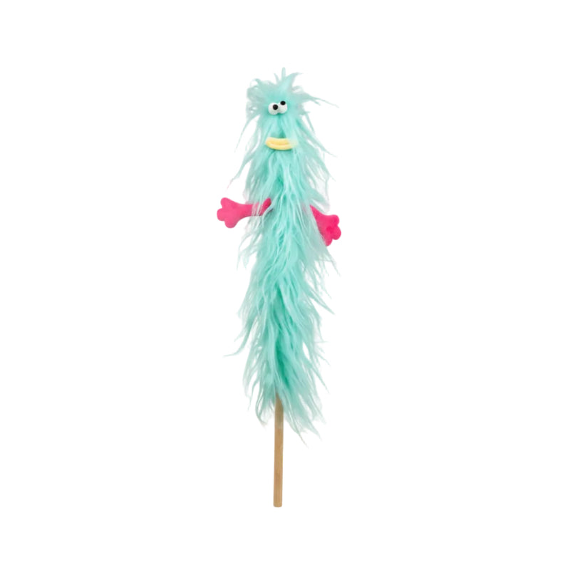 Wiggly Long-Hair Monster Teaser Rope For Cat