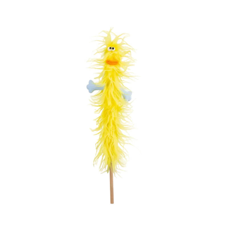 Wiggly Long-Hair Monster Teaser Rope For Cat