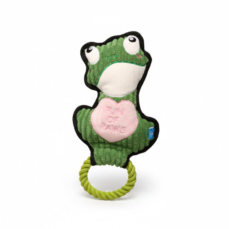 Frog Tug Plushy For Dog