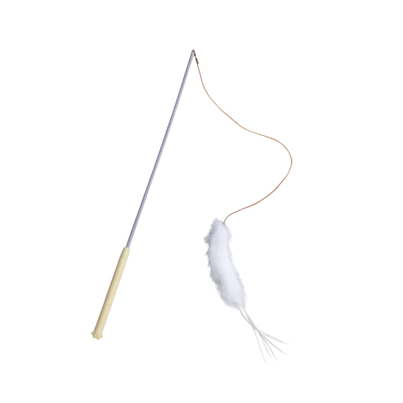 Genuine Leather Teaser Rope For Cat