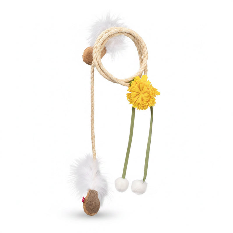 Dandelion Teaser Rope For Cat
