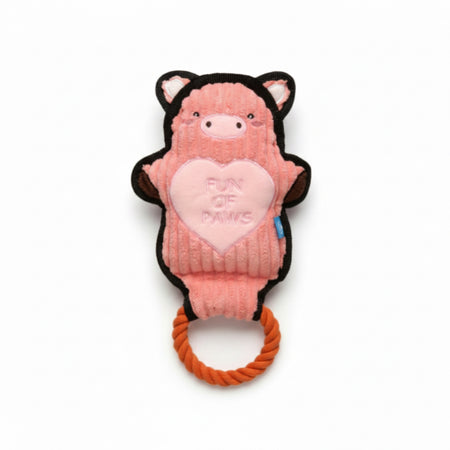 Pig Tug Plushy For Dog